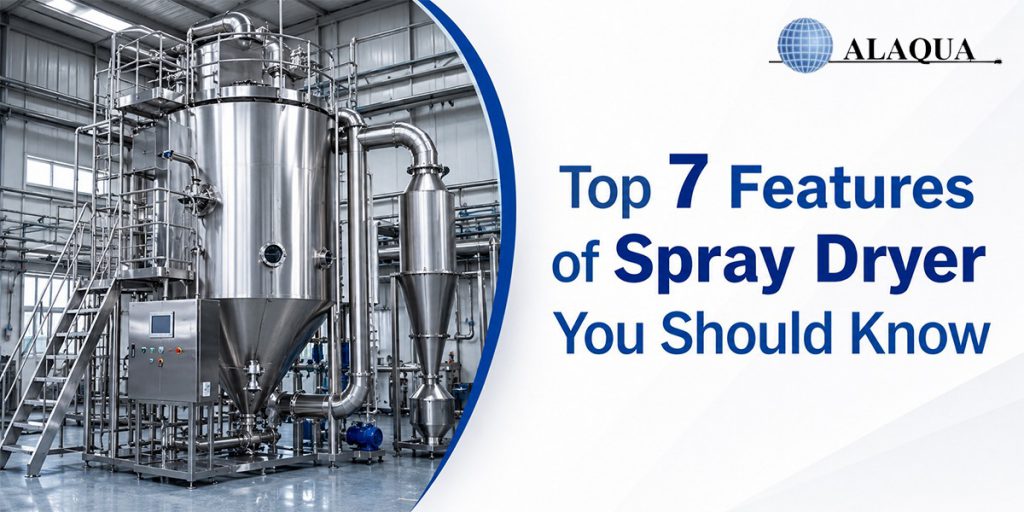 features of spray dryer