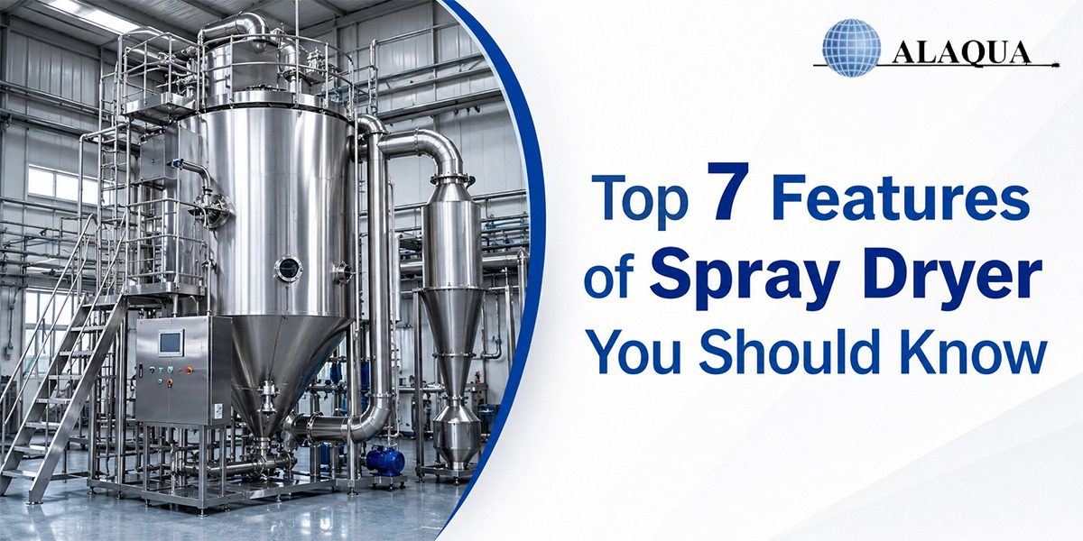 features of spray dryer