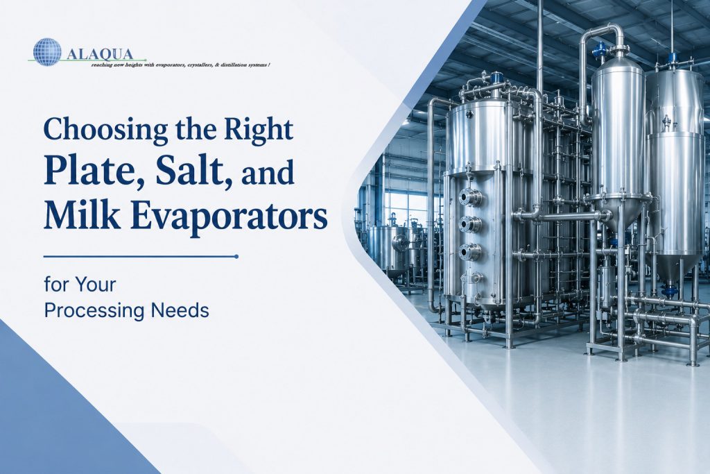 Plate, Salt, and Milk Evaporators