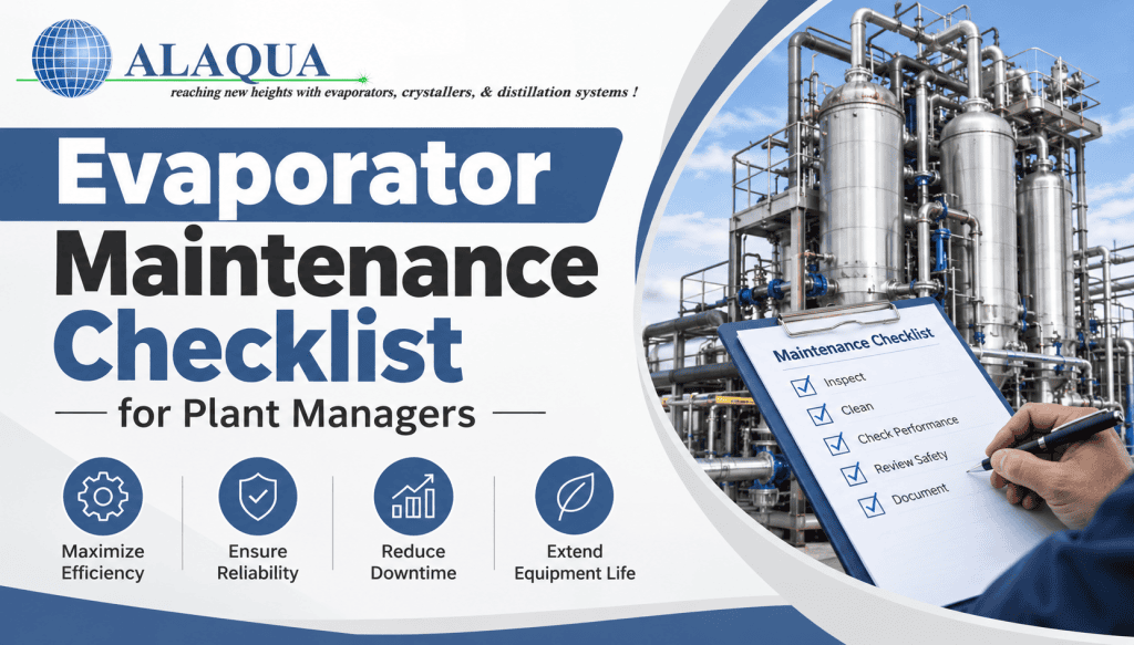 Evaporator Maintenance Checklist
