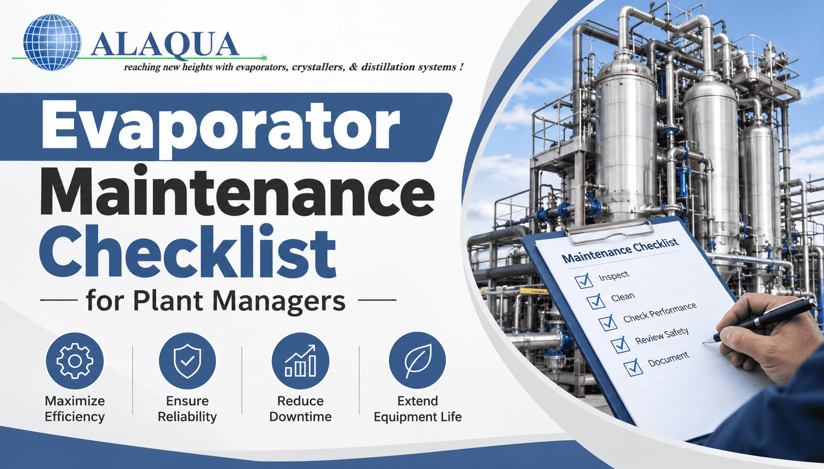 Evaporator Maintenance Checklist